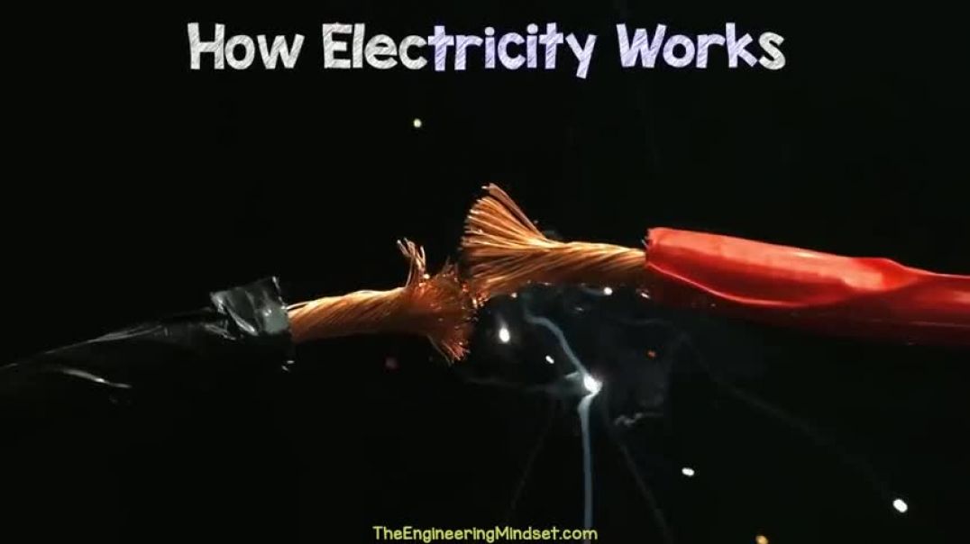 ⁣How ELECTRICITY works - working principle