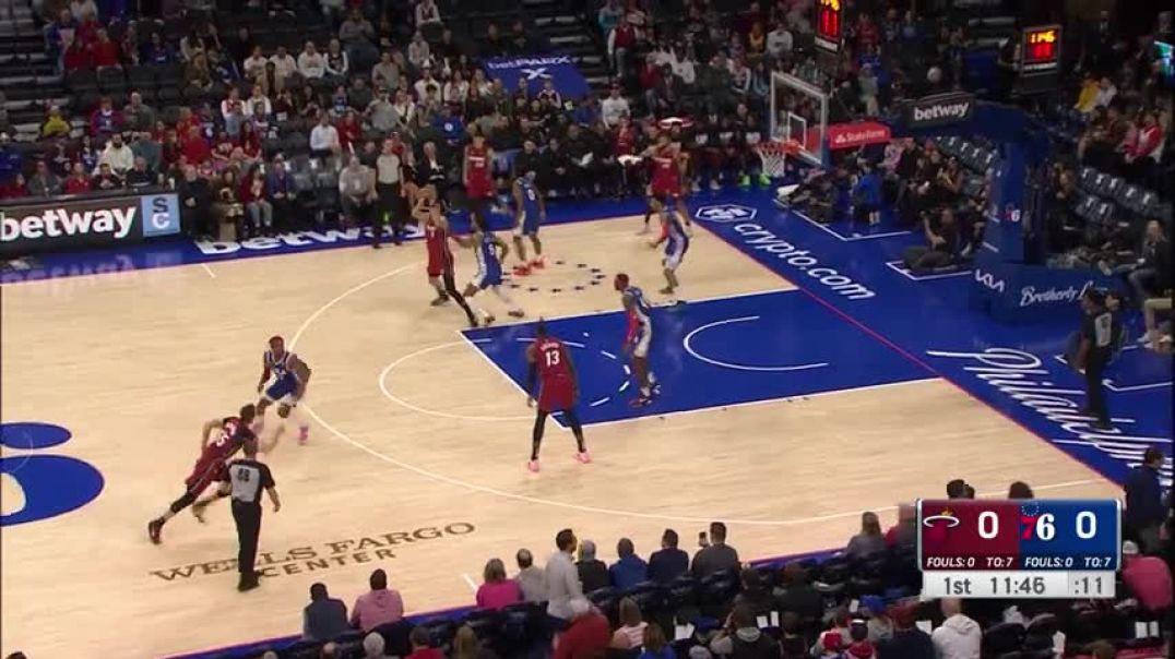 ⁣HEAT at 76ERS   FULL GAME HIGHLIGHTS   February 14, 2024