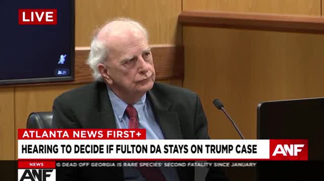⁣Former GA Gov. Roy Barnes takes the stand in Fani Willis disqualification hearing