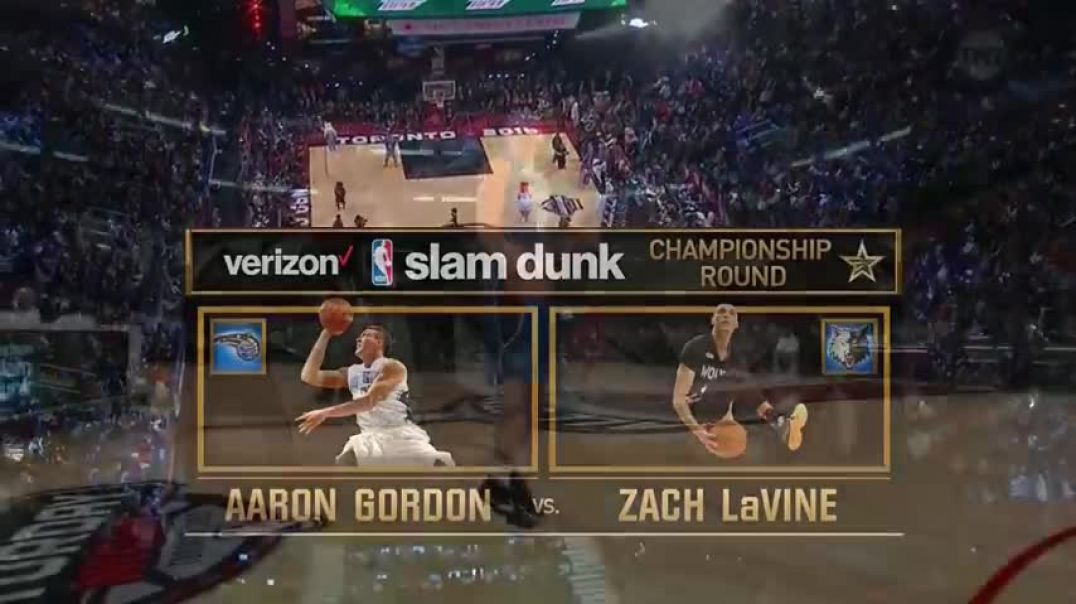 ⁣2016 NBA Slam Dunk Contest - Aaron Gordon vs Zach LaVine HD Full