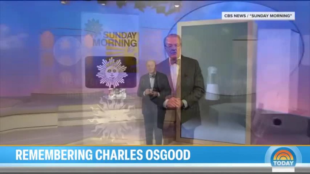 Charles Osgood, longtime ‘Sunday Morning’ host, dies at 91
