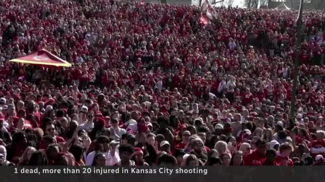 ⁣At least 22 people shot, 1 dead at Kansas City Super Bowl victory parade