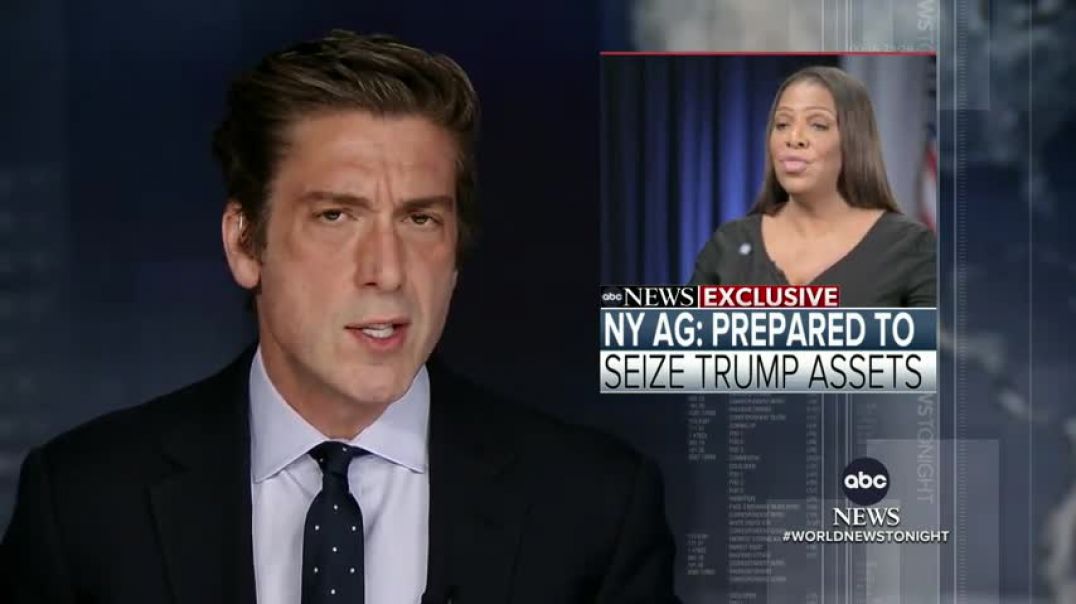 ⁣Exclusive: NY AG says she's prepared to seize Trump's assets