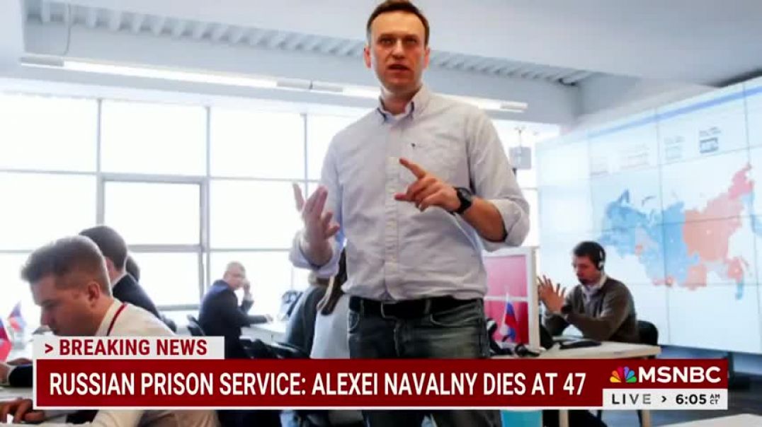 ⁣Shock in Europe at the death of Navalny, says NYT reporter