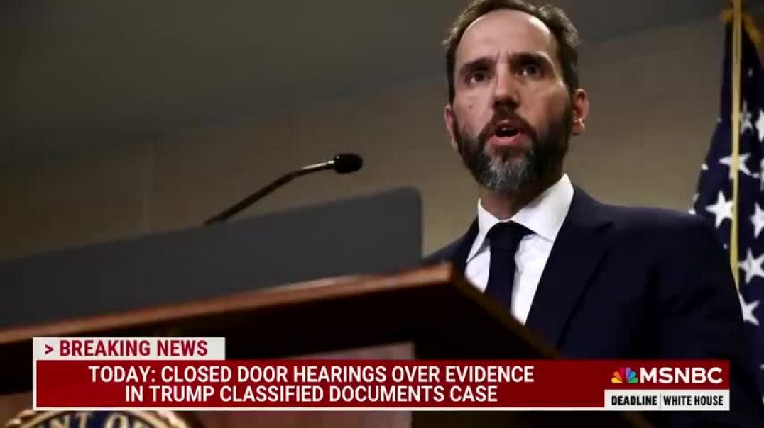 ⁣‘Stunning breach of national security’ Trump, Jack Smith battle in court
