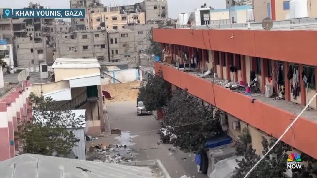 ⁣Israel orders evacuation of Khan Younis hospital as troops advance