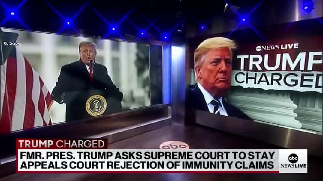 ⁣Trump asks Supreme Court to stay appeals court rejection of immunity