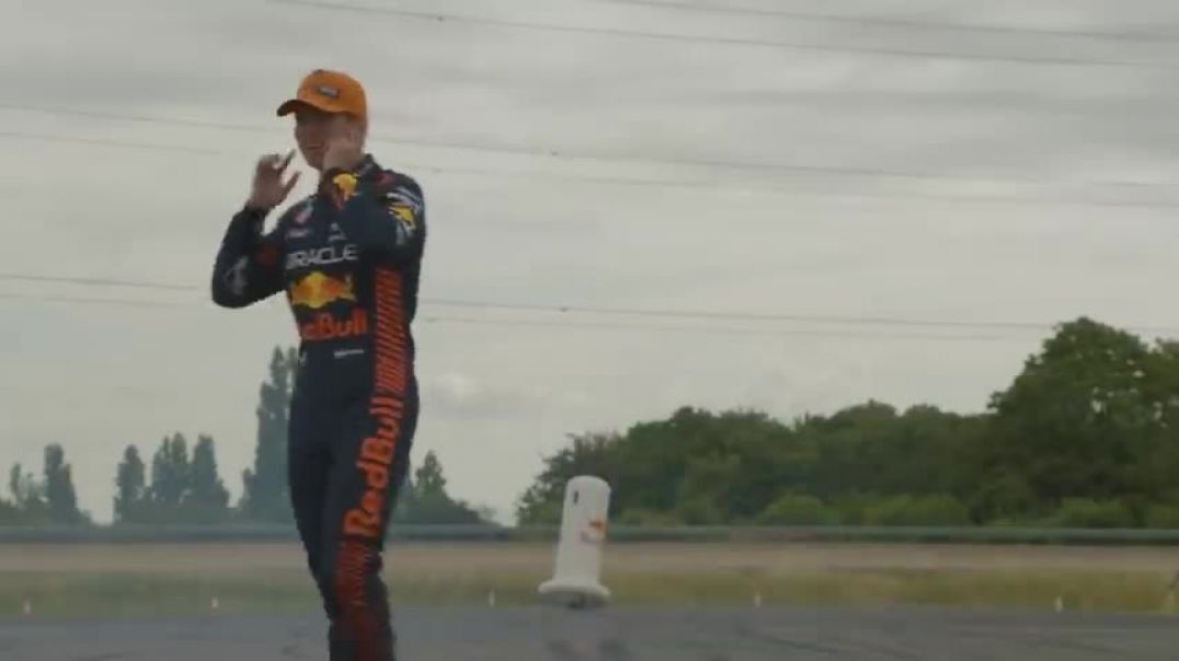 ⁣Max Verstappen Learns How to Drift   Feat Mad Mike