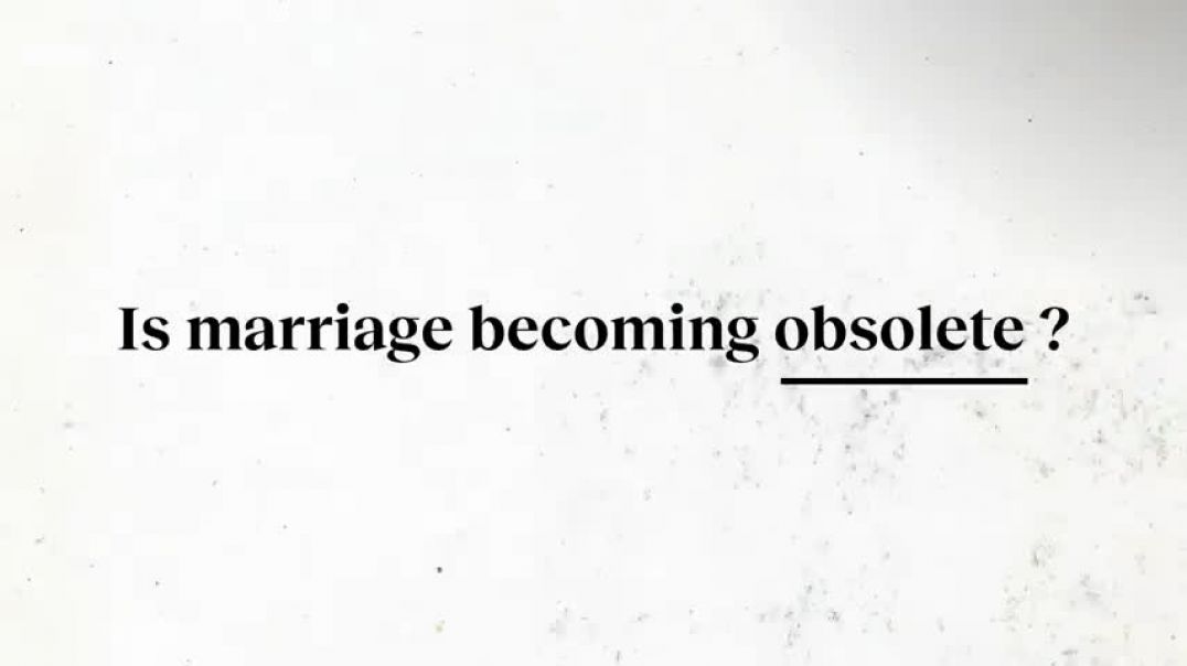 ⁣Is marriage dying   Richard Reeves