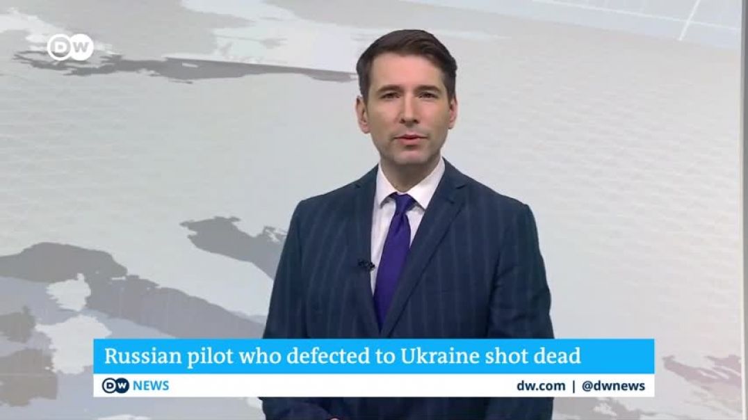 ⁣Russian pilot who defected to Ukraine shot dead in Spain | DW News