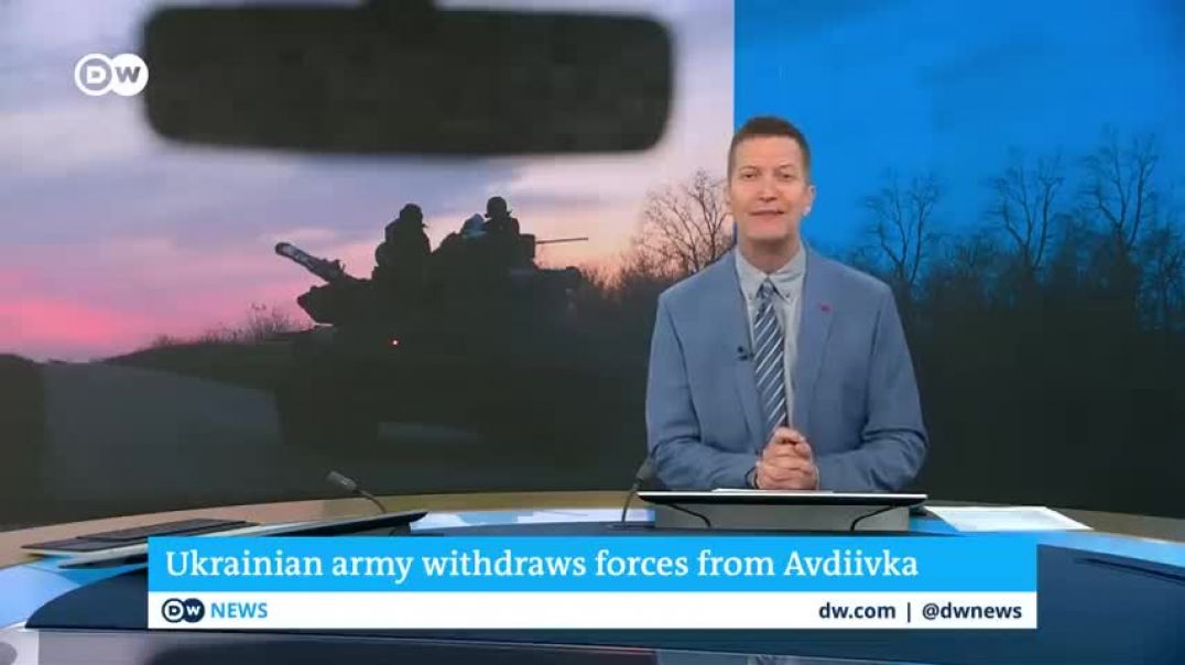 ⁣Ukraine's armed forces withdraw from Avdiivka after months of heavy fighting | DW News