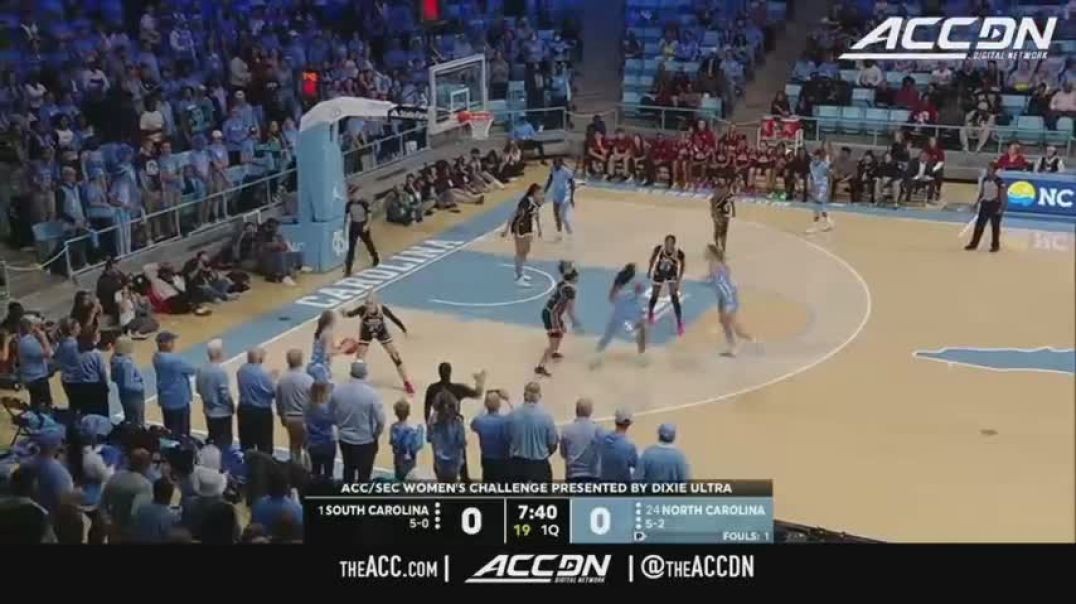 South Carolina vs. North Carolina Game Highlights | 2023-24 ACC Women’s Basketball