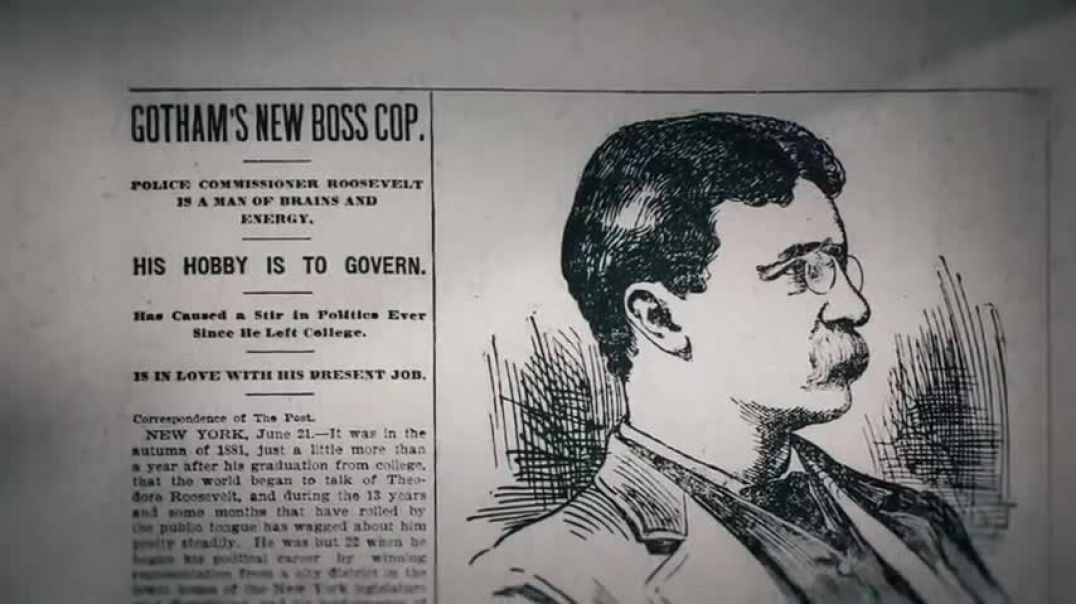 ⁣Theodore Roosevelt Cracks Down on NYC Corruption   History