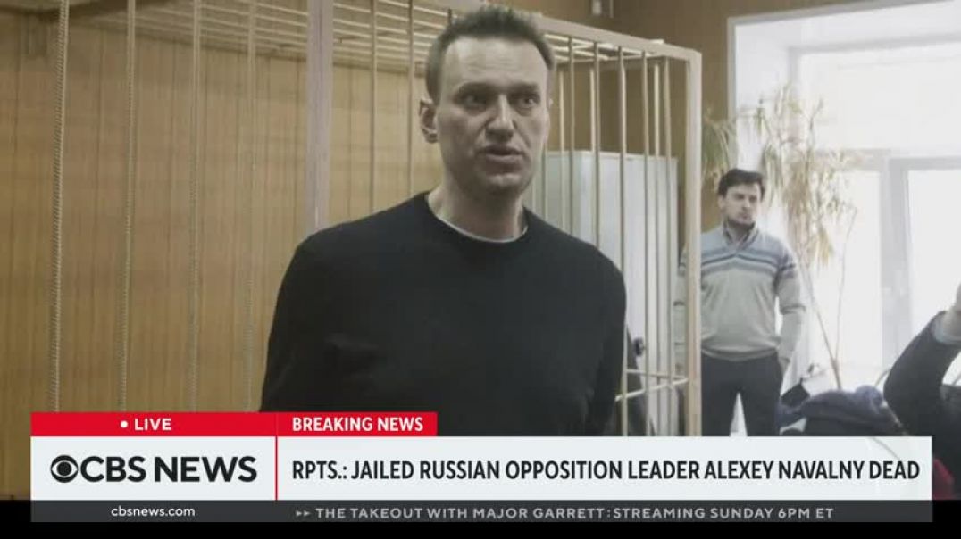 ⁣Putin critic Alexey Navalny dies in prison, Russian officials say