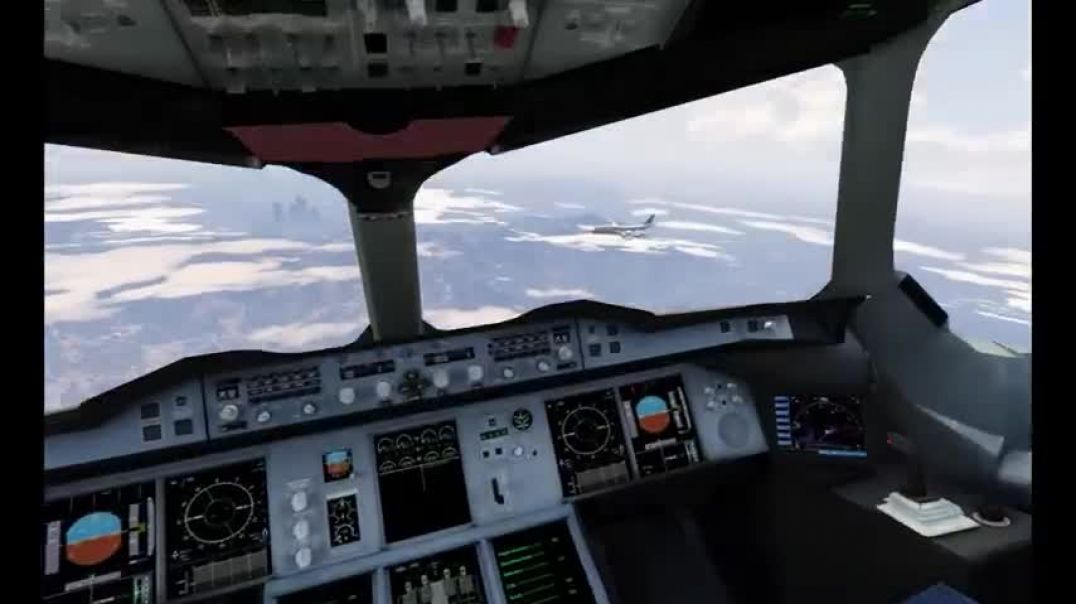 ⁣Emirates Latest Air Bus A380 Crash At 45k Height At it's 1st Flight In Deep Water - Gta5 -Xp11