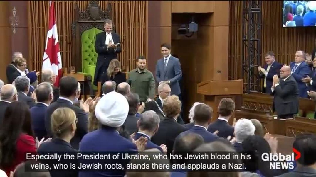 ⁣An idiot or a bastard  Putin rips Canada House speaker who invited Nazi veteran to Parliament