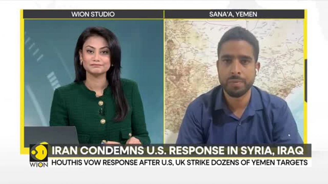 ⁣Iran condemns US retaliation strike in Syria &amp;amp; Iraq   Latest News   WION