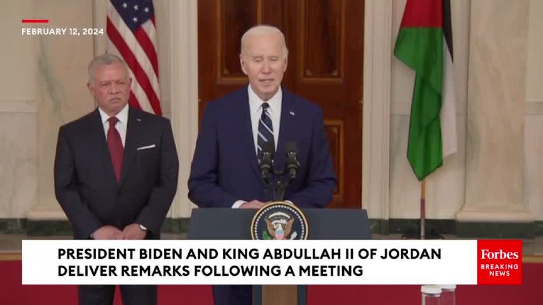 ⁣Biden: Operations In Rafah Should Not Proceed Without A Credible Plan To Ensure Civilians Safety
