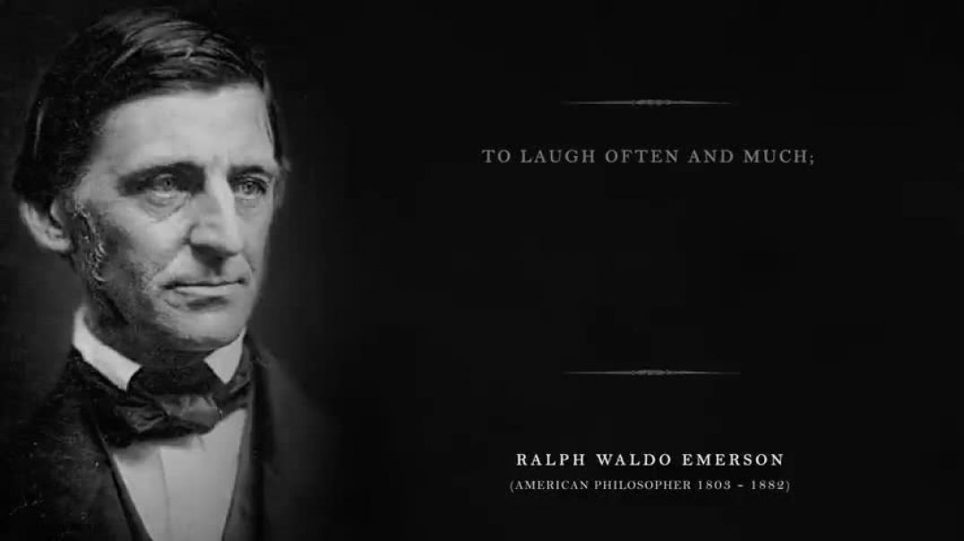 ⁣What is Success - Ralph Waldo Emerson (Powerful Life Poetry)