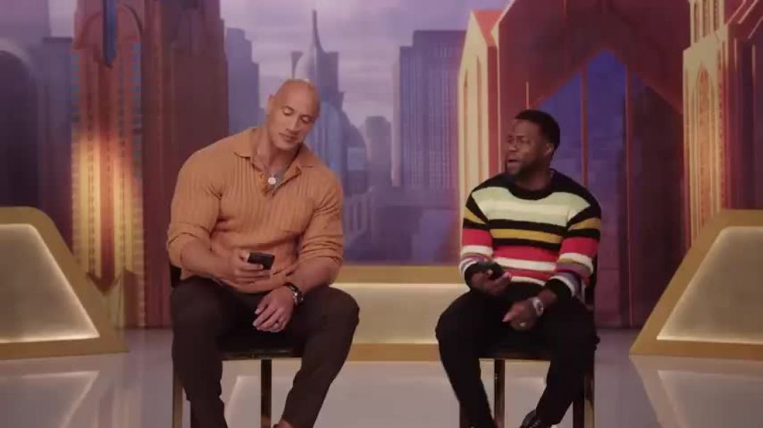 ⁣Dwayne Johnson And Kevin Hart Take The BFF Test