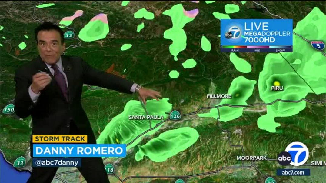 ⁣After this storm ends, another round of rain coming soon SoCal forecast