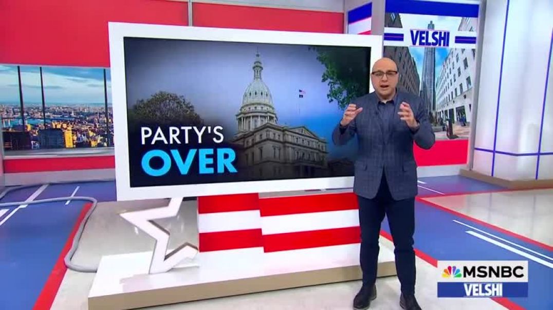 ⁣Velshi Michigan’s state GOP drama is cause for national attention