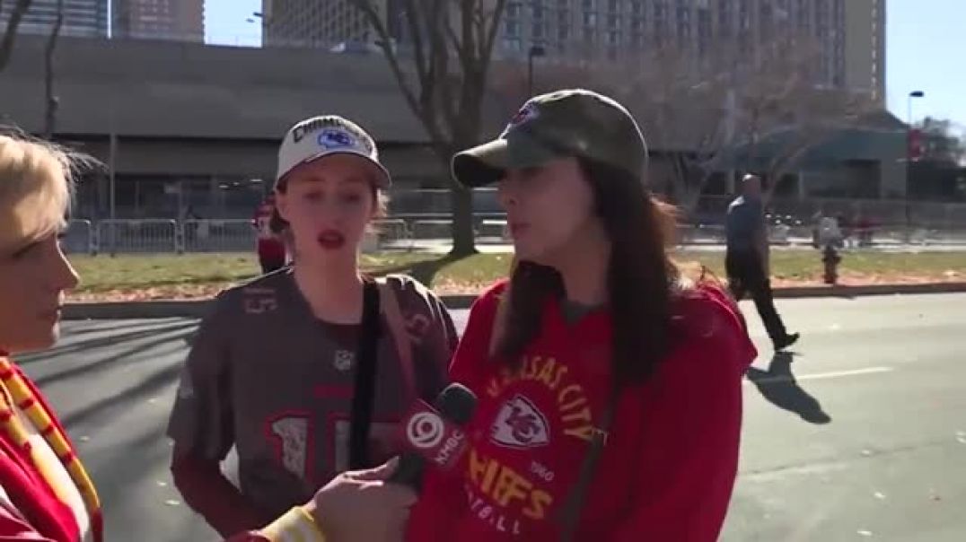 ⁣Raw video New Hampshire woman describes what she saw at Chiefs victory parade, where shots rang out