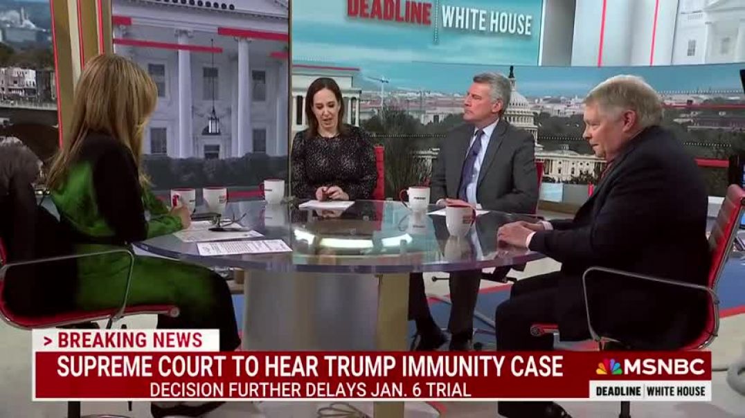 ⁣‘I'm very troubled’: Lisa Rubin reacts to timeline of SCOTUS hearing Trump Immunity case