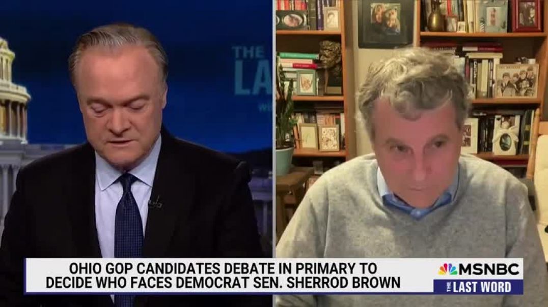 ⁣Sherrod Brown blasts the extremists vying for his Senate seat