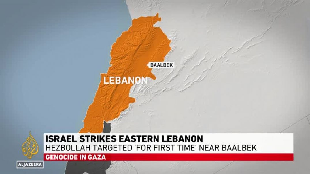 ⁣Israeli strikes target Lebanon’s Baalbek for first time since Gaza war