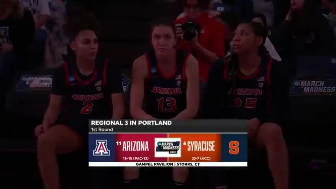 Arizona Wildcats vs. Syracuse Orange | Full Game Highlights | NCAA Tournament First Round
