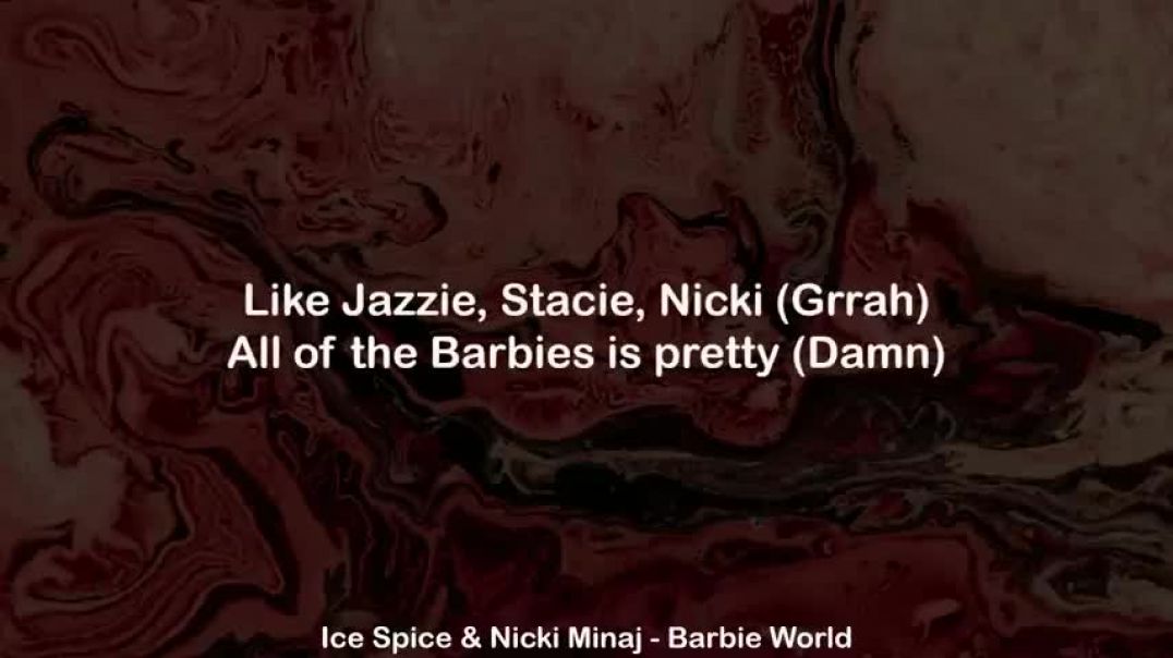 Ice Spice & Nicki Minaj - Barbie World (Clean Lyrics)