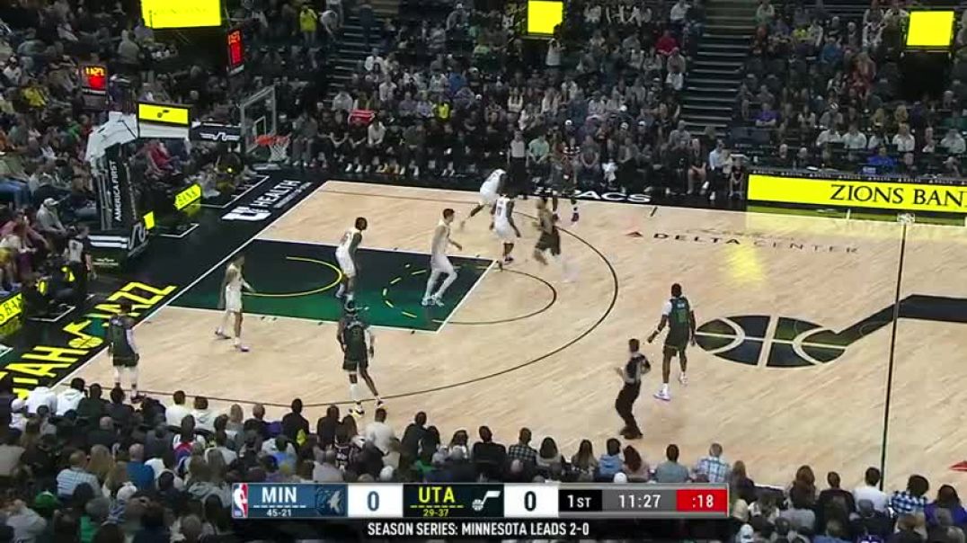 ⁣TIMBERWOLVES at JAZZ   FULL GAME HIGHLIGHTS   March 16, 2024