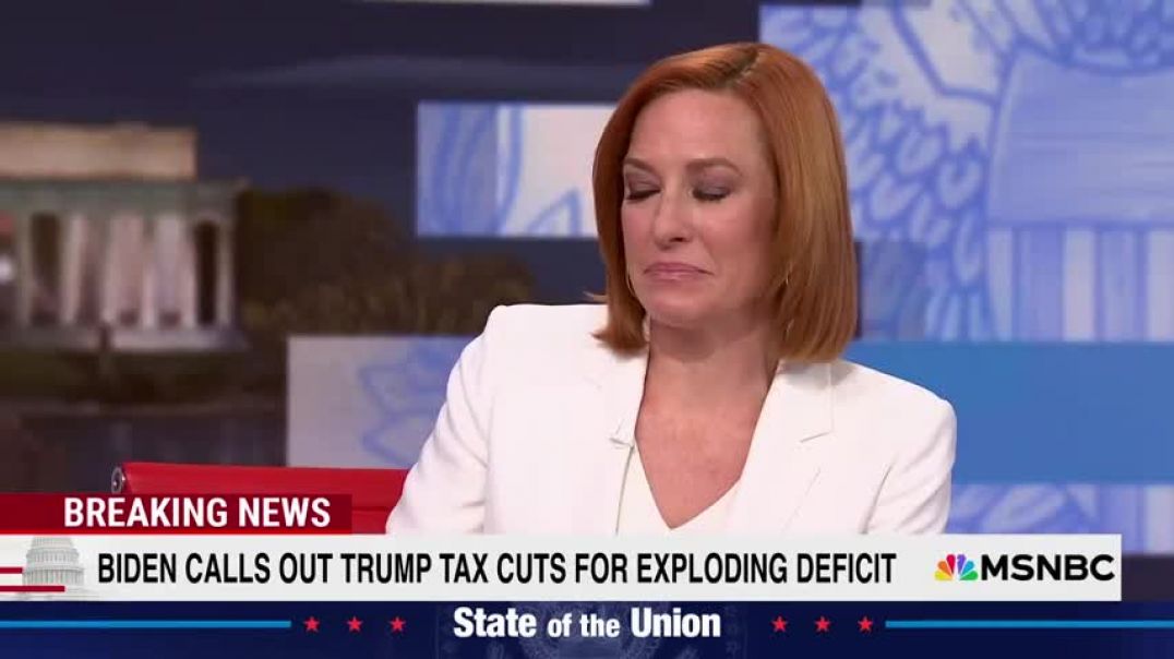 ⁣Jen Psaki We saw tonight what Biden ‘really thinks of Trump’   State of the Union