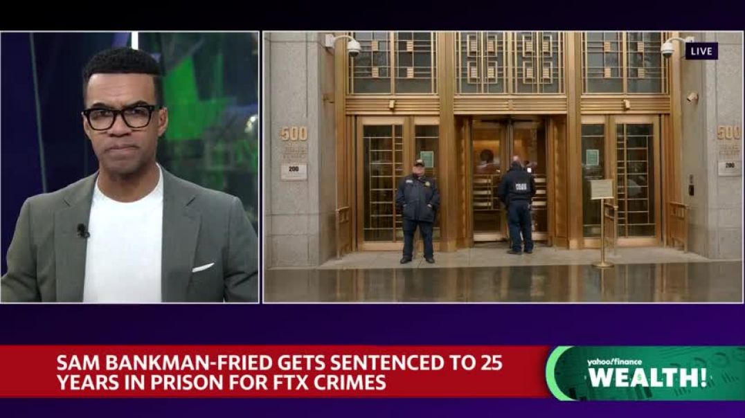 ⁣Sam Bankman-Fried sentenced to 25 years in prison for FTX fraud