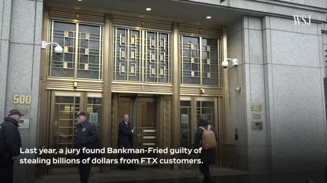 ⁣Former Crypto King Sam Bankman-Fried Sentenced to 25 Years   WSJ News