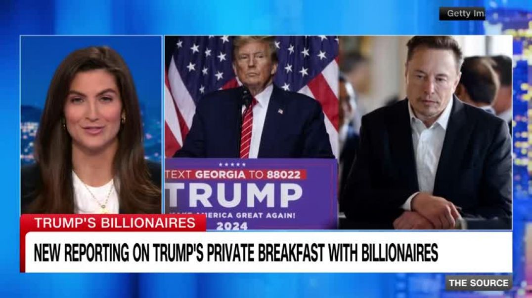 ⁣‘Troublesome development’ Van Jones on Trump’s breakfast with billionaires