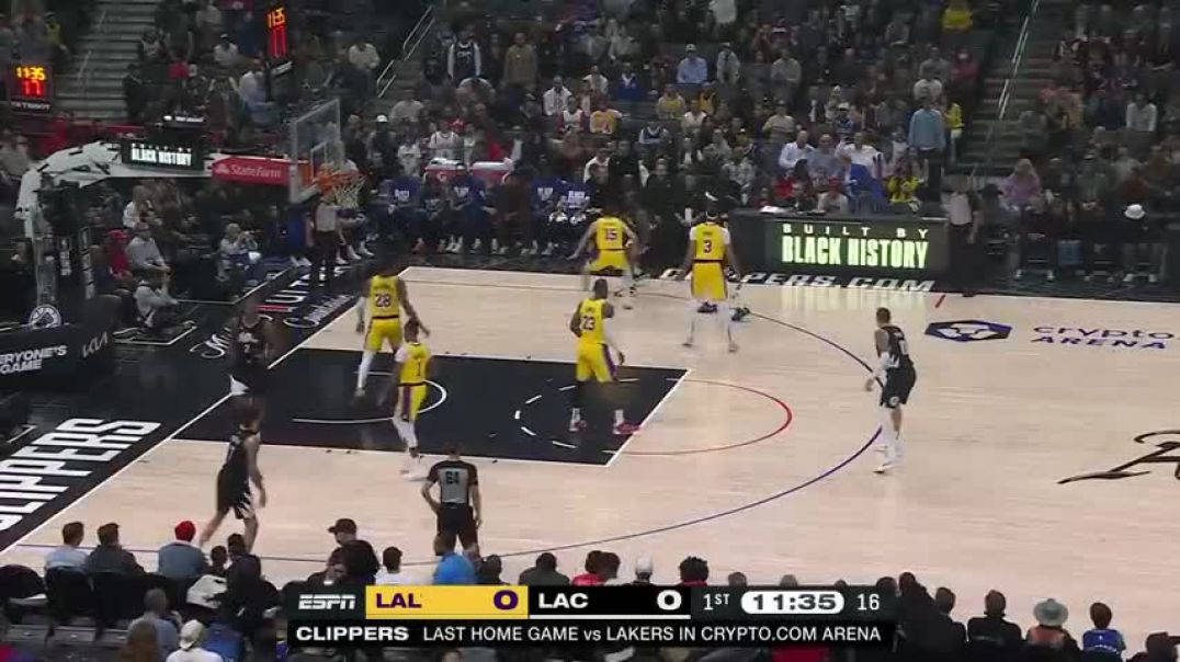 ⁣LAKERS at CLIPPERS   FULL GAME HIGHLIGHTS   February 28, 2024