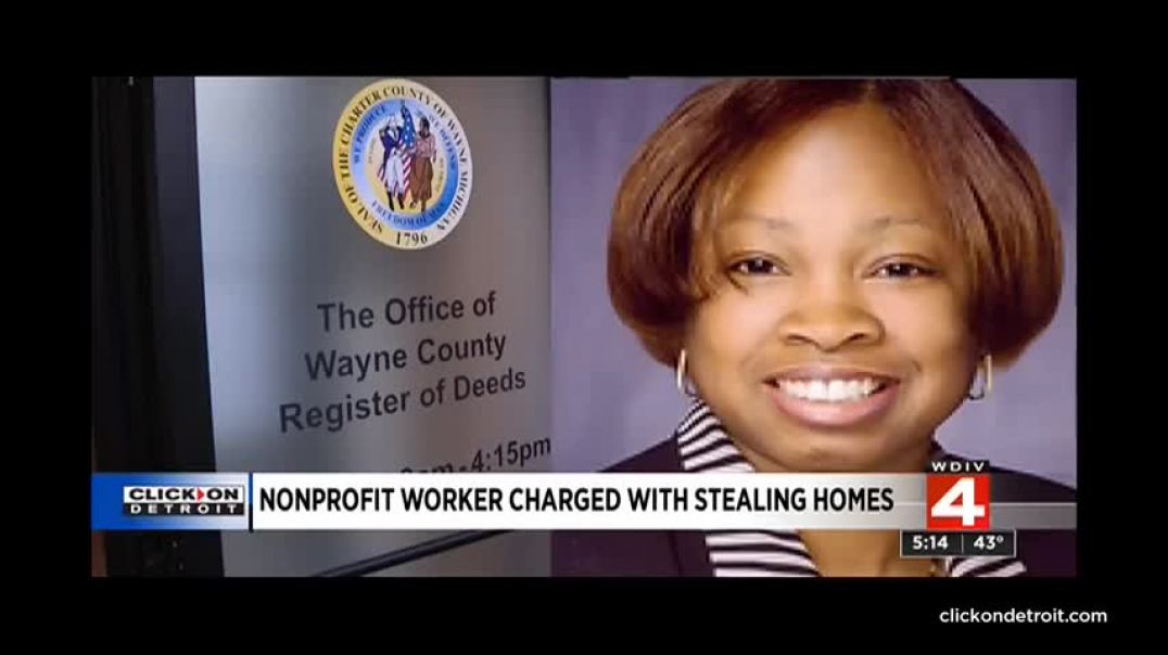 Detroit nonprofit worker charged with stealing homes