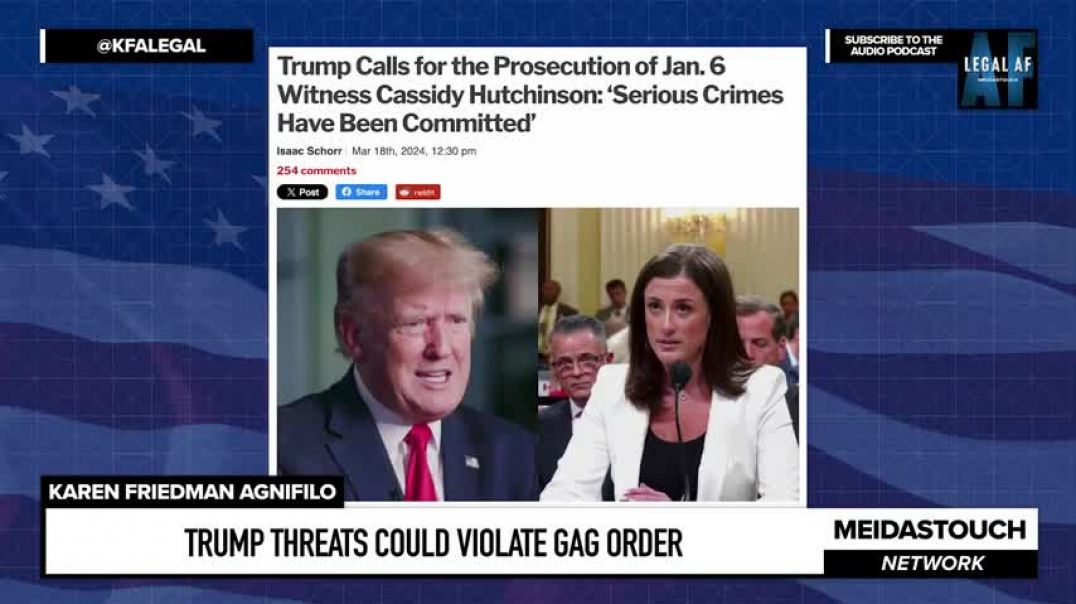 PANICKED Trump ATTACKS Witness in Federal Criminal Case