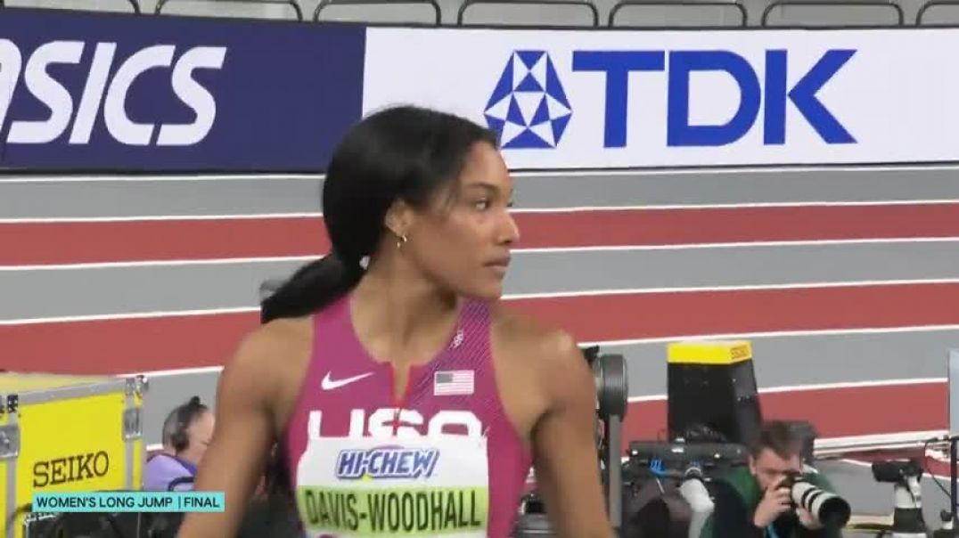 ⁣Tara Davis-Woodhall, Monae Nichols complete U.S. 1-2 in women’s long jump at Worlds | NBC Sports