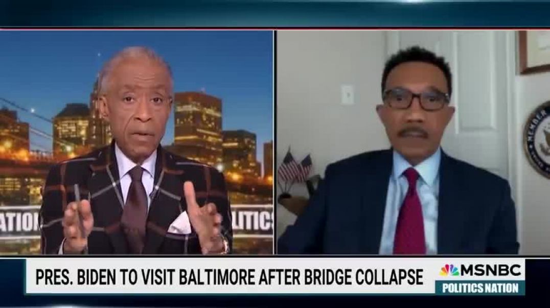 ⁣Maryland Rep. Mfume: Lack of compassion around Baltimore bridge collapse is 'sickening'
