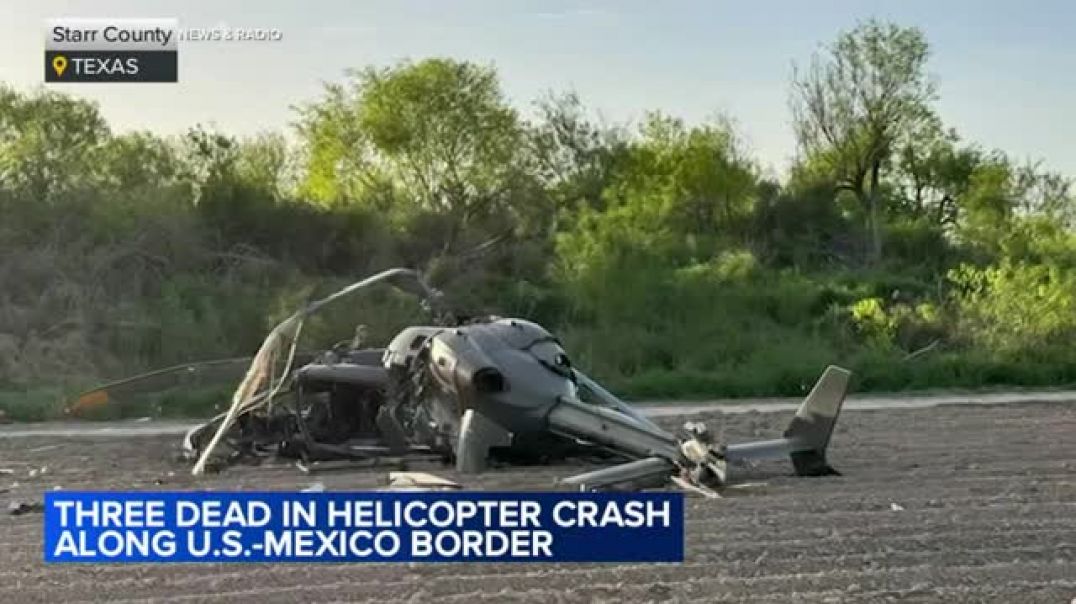 3 killed, 1 hurt in National Guard copter crash near US-Mexico border