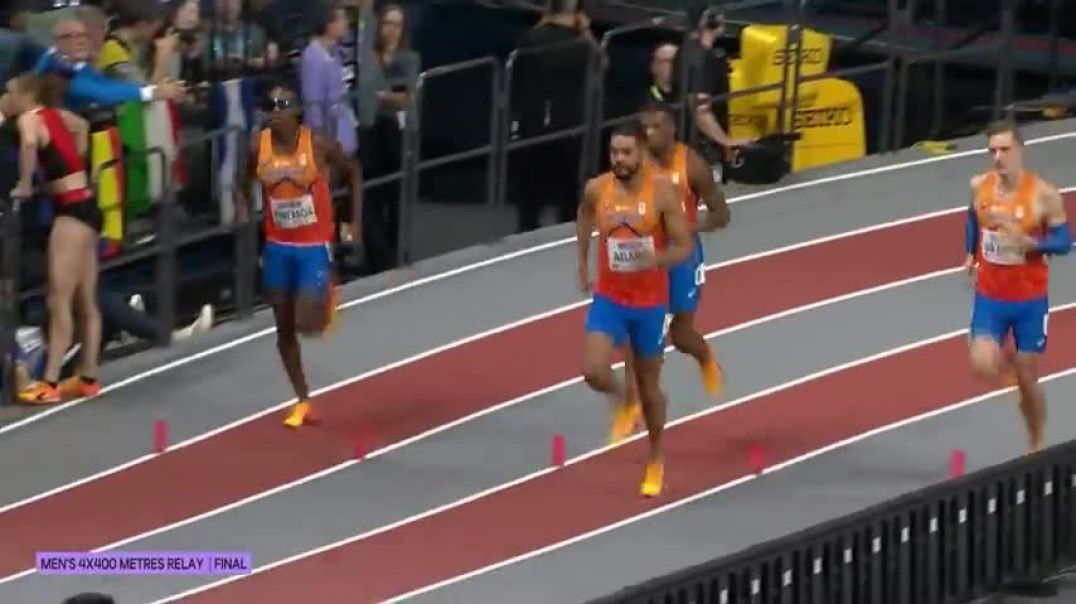USA 4x400 gold medal hopes Doomed by Belgian anchor rally at Indoor Worlds   NBC Sports