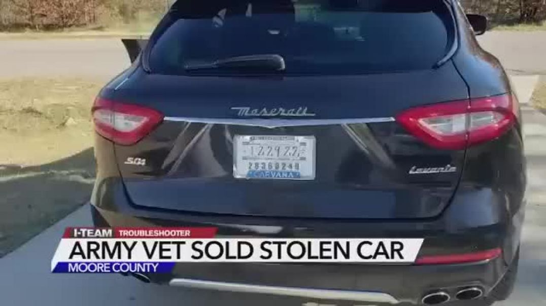 ⁣$68K Maserati man bought for wife's birthday turns out to be stolen