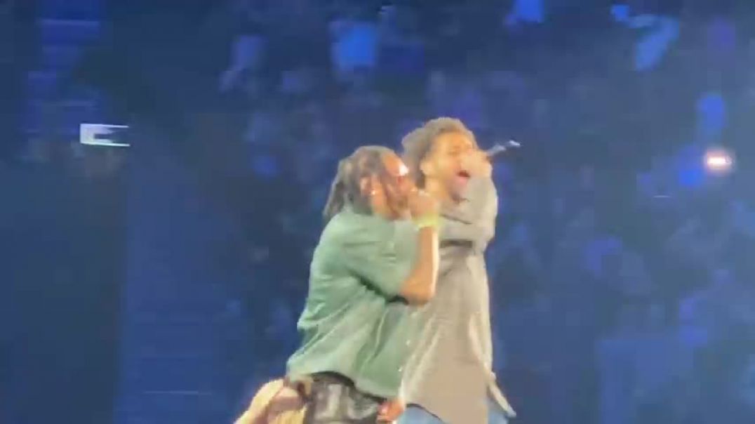 ⁣Lil Durk & J. Cole performing All My Life live at iHeartRadio Music Festival 2023