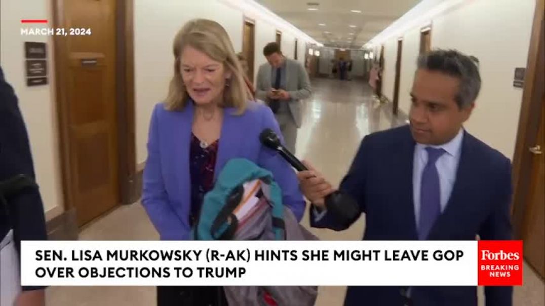 SHOCK MOMENT Lisa Murkowski Hints She May Actually Leave GOP, Turn Independent Due To Trump