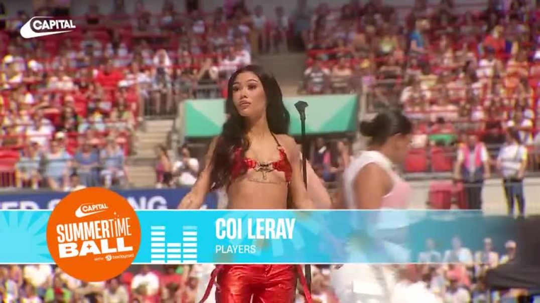 ⁣Coi Leray - Players (Live at Capital's Summertime Ball 2023) | Capital