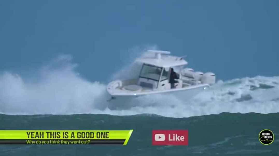 ⁣COBIA GETS DESTROYED - DON'T DO THIS - BOAT FAIL | ROUGH INLETS | Boats at Jupiter Inlet