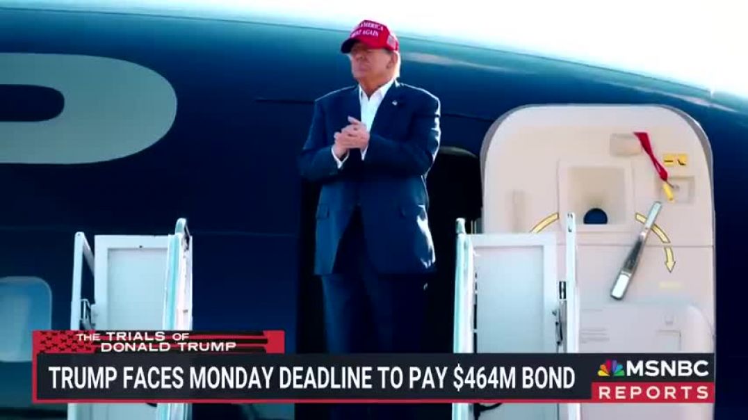 ⁣'Cash is king': Trump facing deadline to pay $464 million bond